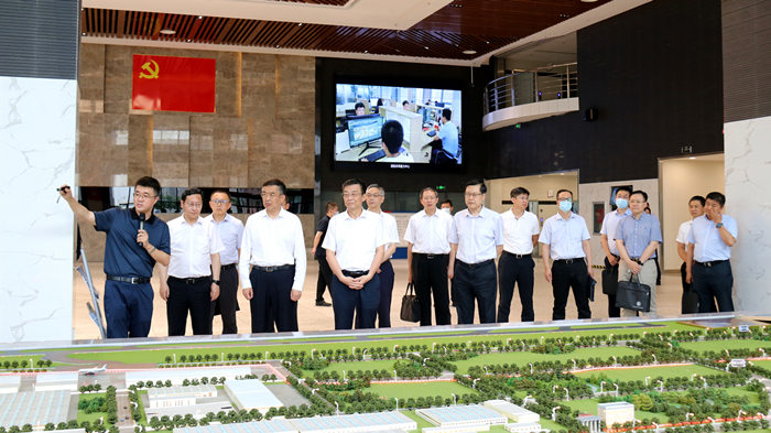 省委常委、副省長王健來集團調(diào)研沈陽航空動力產(chǎn)業(yè)園項目