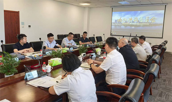 沈陽仲裁委員會辦公室主任邱立民一行來集團座談調研